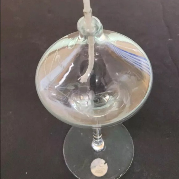 Princess House Heritage #416 Crystal Oil Lamp w/Wic Made in Romania - Picture 5 of 6